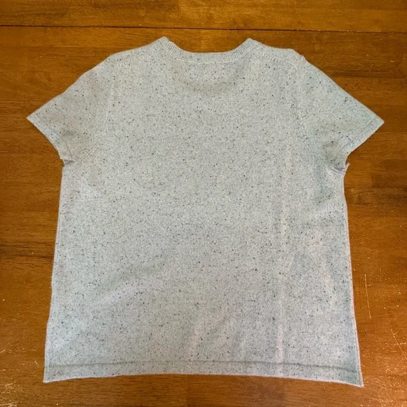 Madewell Cashmere Light Blue Tee L - Picture 4 of 4